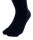 Hallux valgus Socken 35/36 schwarz vorbeugend