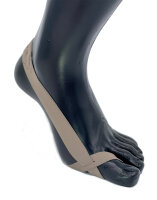 Taping Loops für Hallux Valgus und Hammerzehe 41/42 taupe