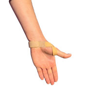 Taping-Socks - Daumen Loops 4 braun links