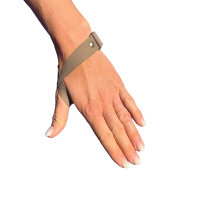 Taping-Socks - Daumen Loops 4 braun links